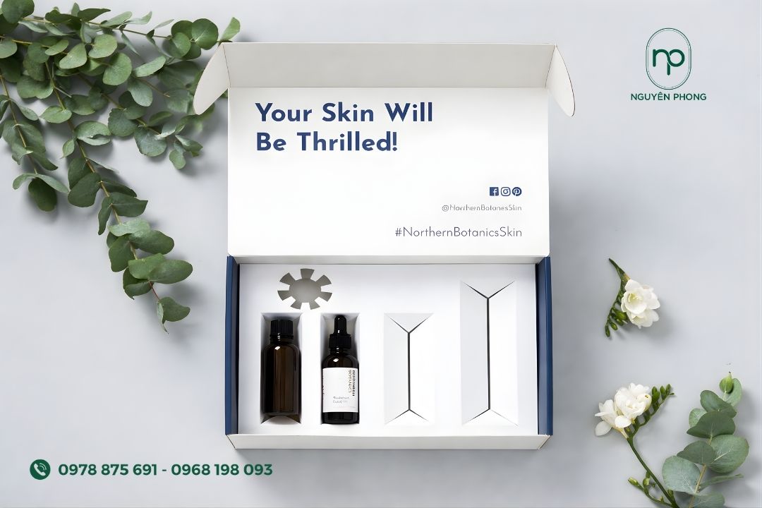 Hộp đựng serum làm đẹp da